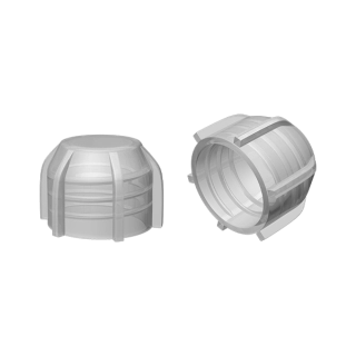 Zátka - šroubovcí uzávěr ke kartuši (tubusu) pro aplikaci tmelů a lepidel