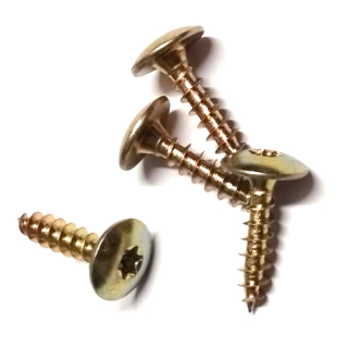 Vrut do dřeva - hlava hřib 6,0x25mm, TORX30, ZZ