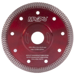 Kotouč diamantový TURBO extra tenký 125x1,4mm