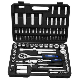 Bity - sada bitů a hlavic s ráčnou 1/4"+1/2"- 94ks
