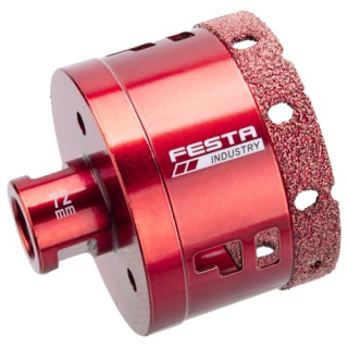 Korunka vykružovací diamantová, 72mm/M14 FESTA INDUSTRY