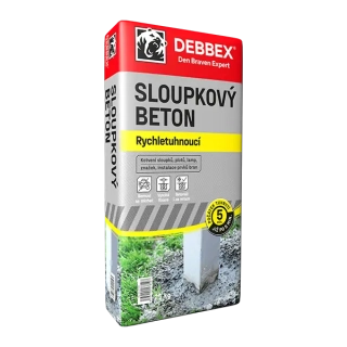 Beton sloupkový - rychletuhnoucí 25kg
