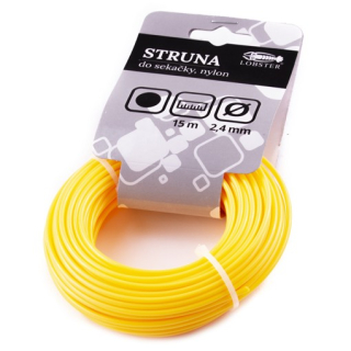 Struna do sekačky kulatá 2,4mm/15m