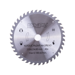 Kotouč pilový 250x2,9x30mm/40 zubů