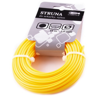 Struna do sekačky kulatá 3,0mm/15m