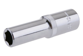 Hlavice prodloužená 1/2" - 12x70mm CrV FESTA