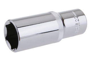 Hlavice prodloužená 1/2" - 22x70mm CrV FESTA