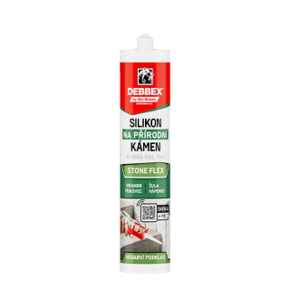 Silikon na přírodní kámen STONE FLEX 280ml DEBBEX