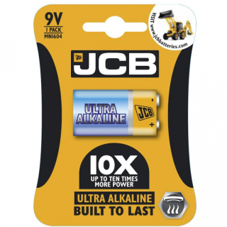 Baterie JCB OXI ULTRA alkalická 9V, 6LR61