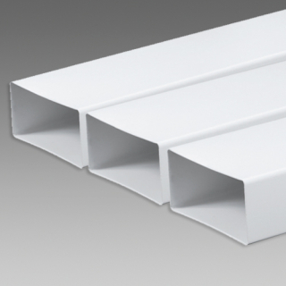 Kanál plochý k ventilačním systémům 110x55x500mm