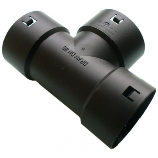 T-kus pro drenážní trubky DN50