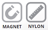 Magnet, nylon