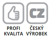 PROFI kvalita, český výrobek