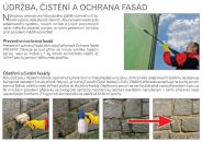 Údržba, čištění a ochrana fasád Údržba, čištění a ochrana fasád