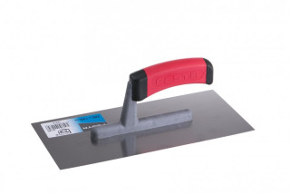 Hladítko rovné 280x130mm nerez, gumová ručka FESTA